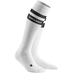 CEP - Sosete de compresie pentru femei 80's women socks - alb negru